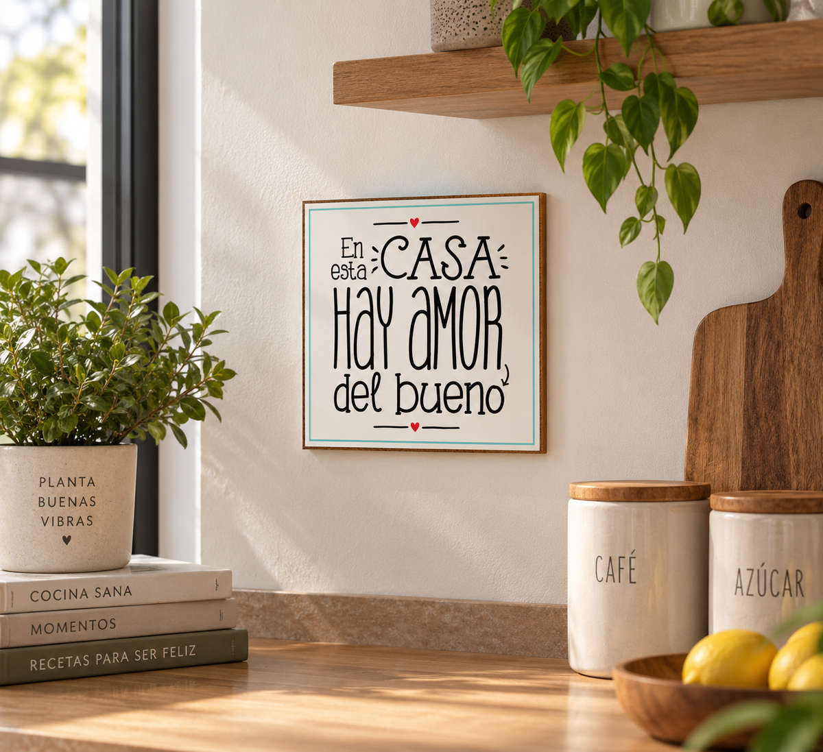 En esta casa hay amor del bueno