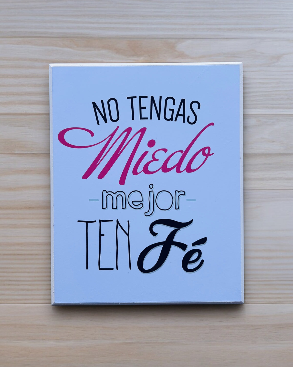 Mejor ten Fé