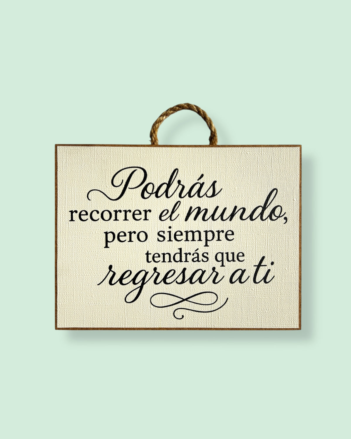 Podras recorrer el mundo