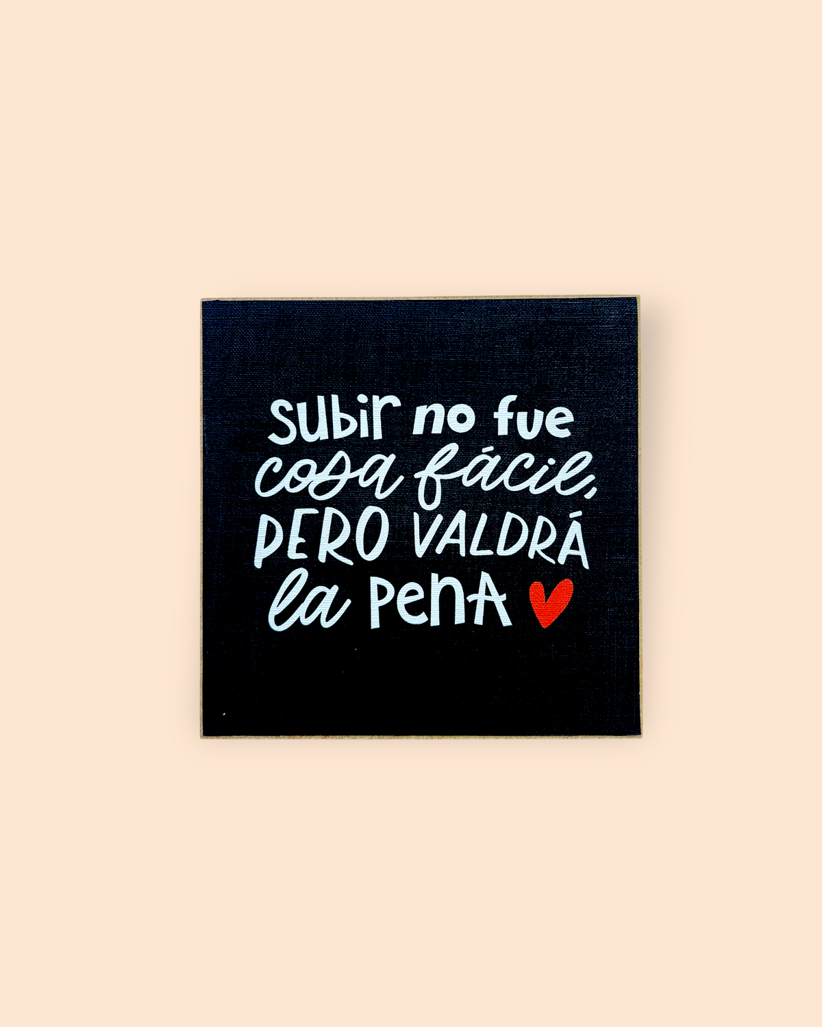 Subir no fue cosa facil pero valdra la pena