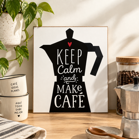 Keep calm and Make Cafe