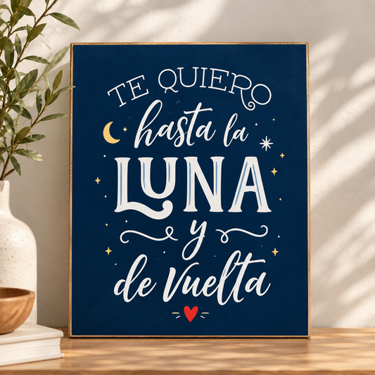 Hasta La luna ❤️