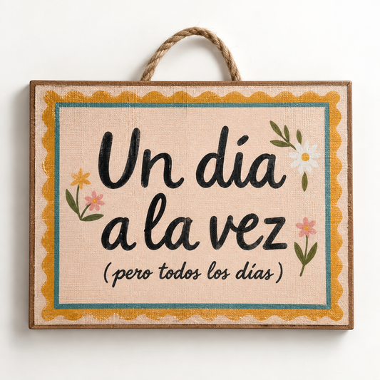 Un día a la vez...