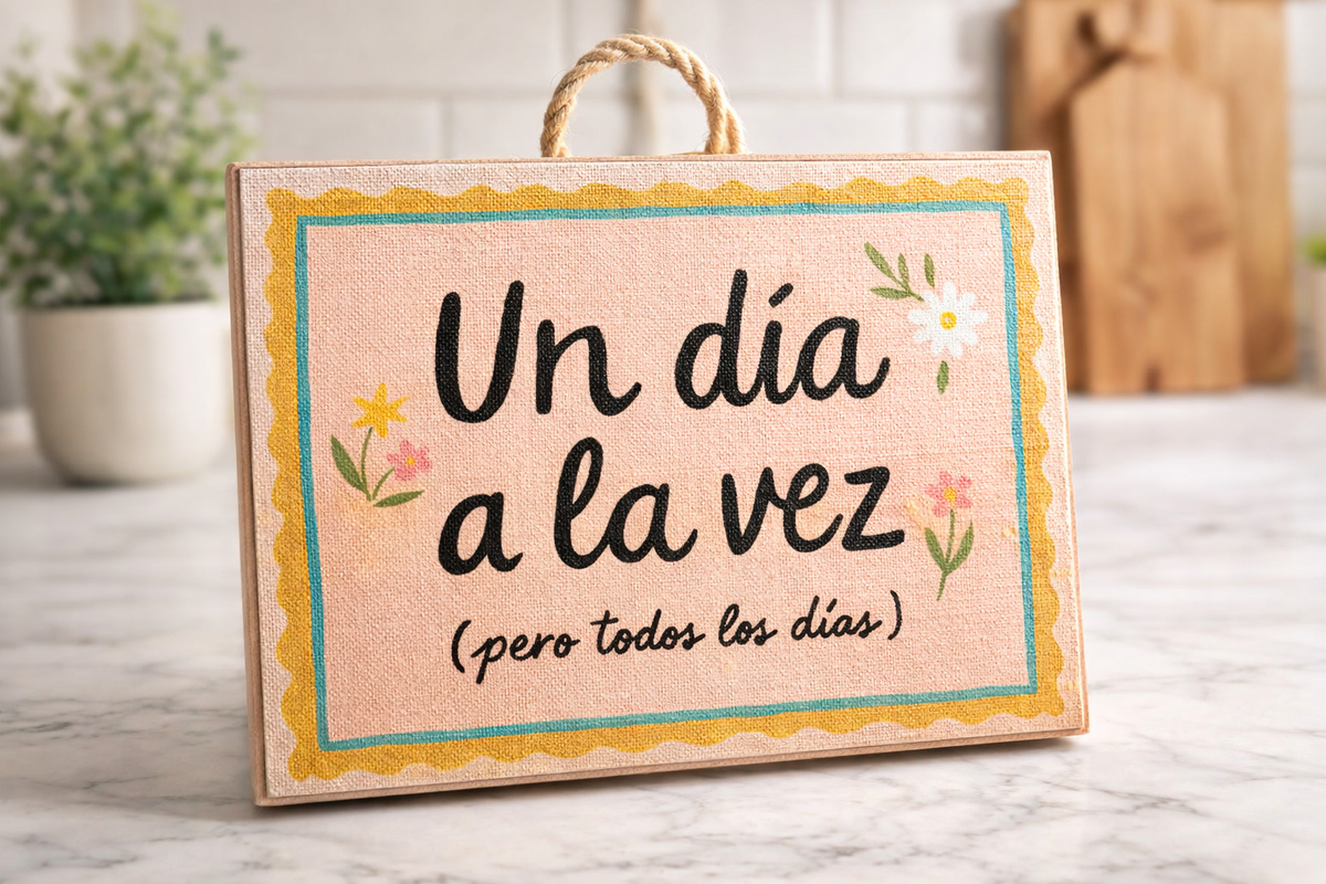 Un día a la vez...