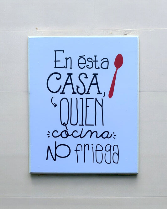 Quien cocina No friega