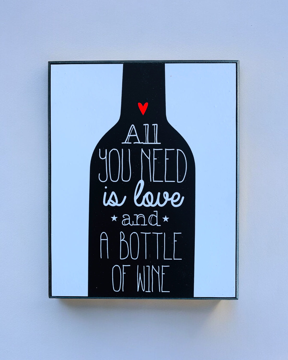 All you need is wine