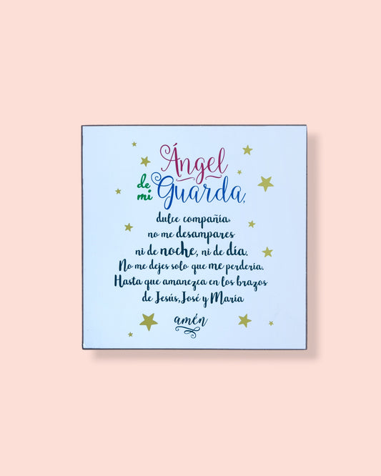 Angel de mi Guarda - Blanco