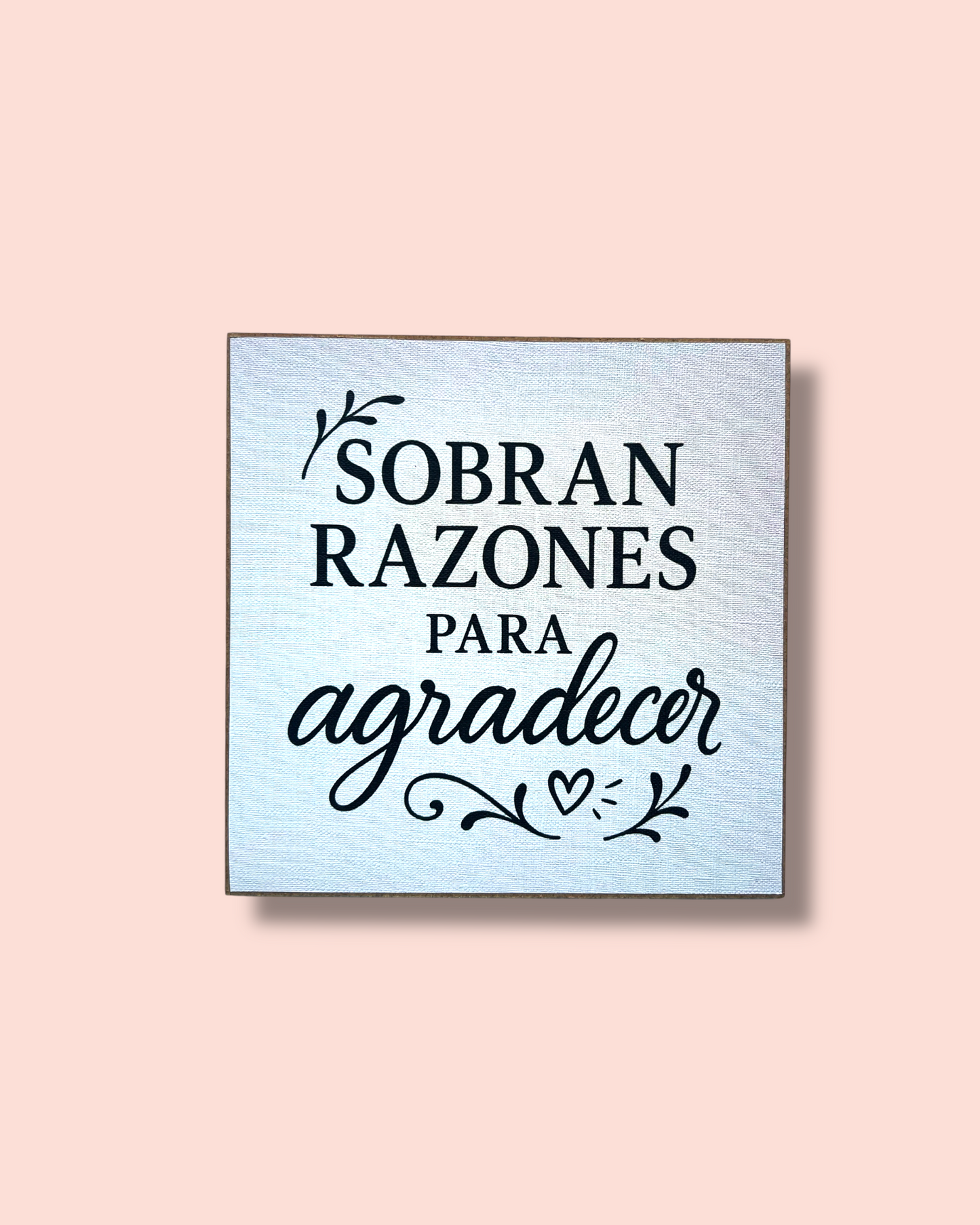 Sobran razones para agradecer