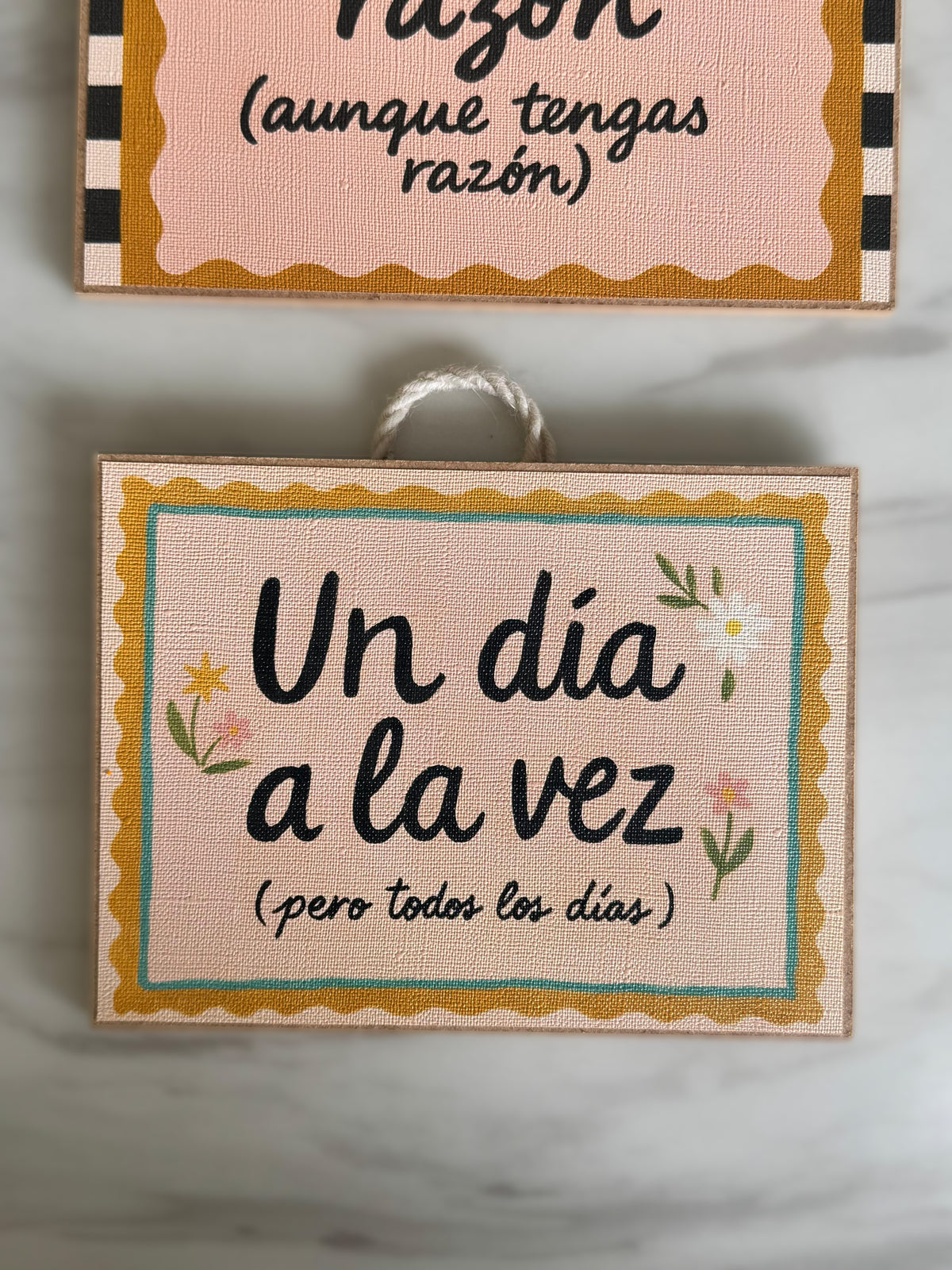 Un día a la vez...