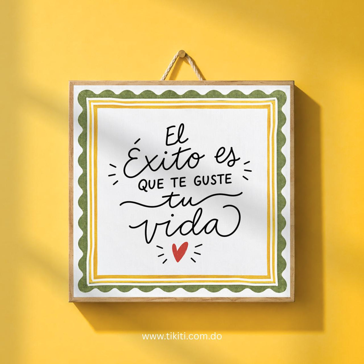El éxito es que te guste tu vida