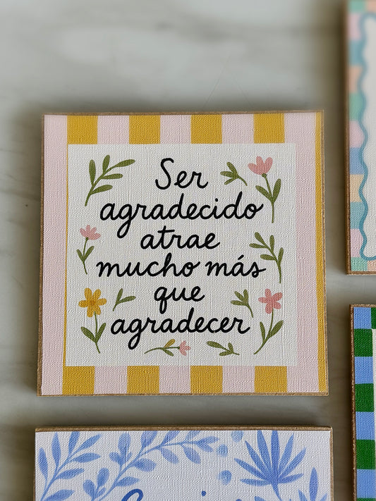 Ser agradecido atrae