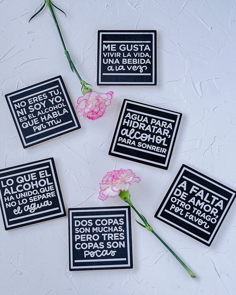Set de 6 Posavasos