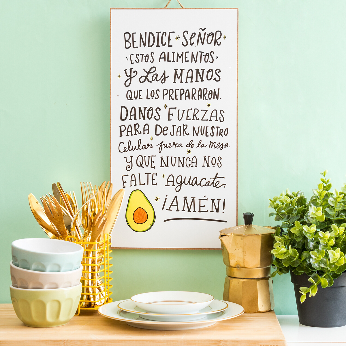 Oración al aguacate