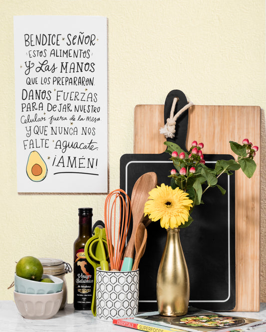 Oración al aguacate