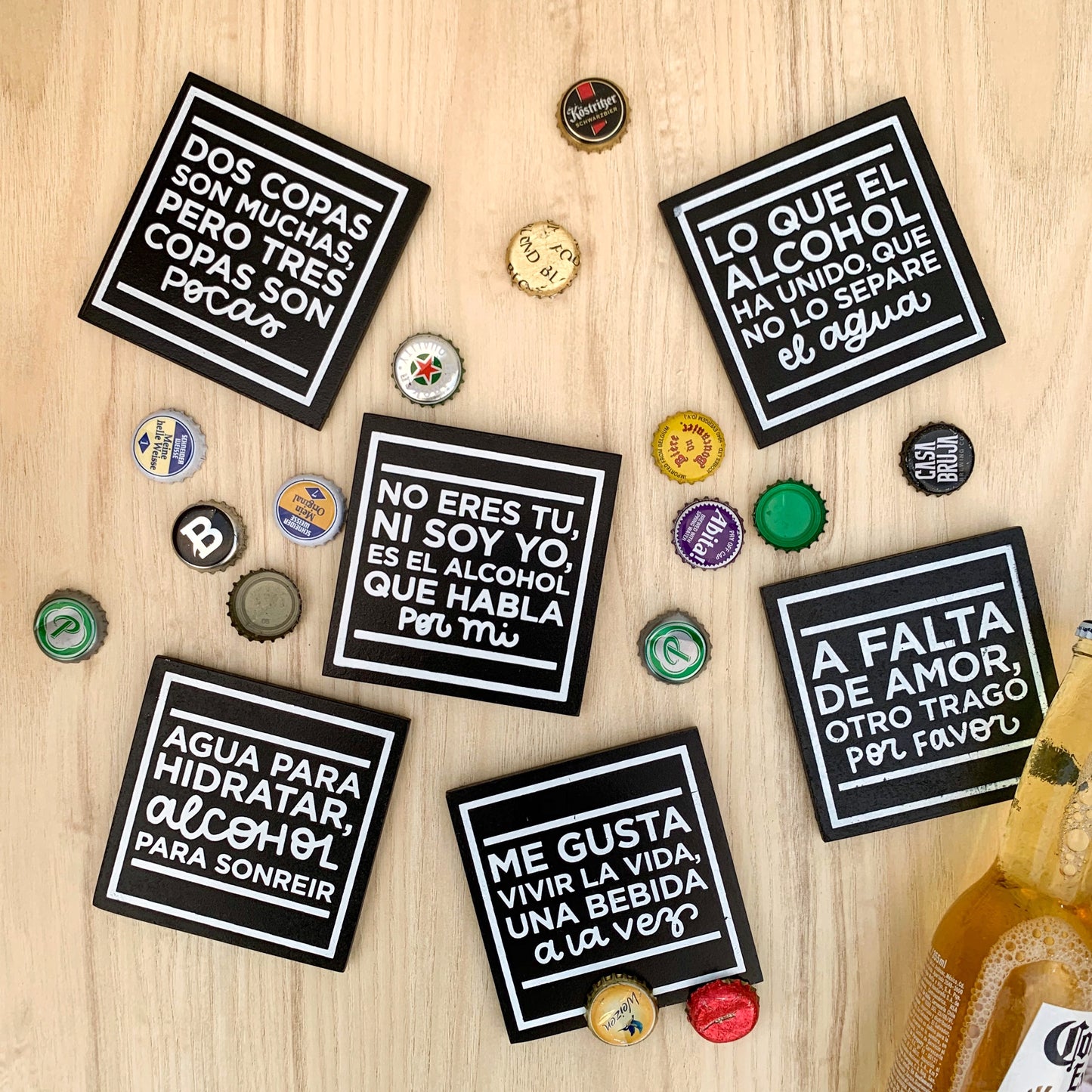 Set de 6 Posavasos